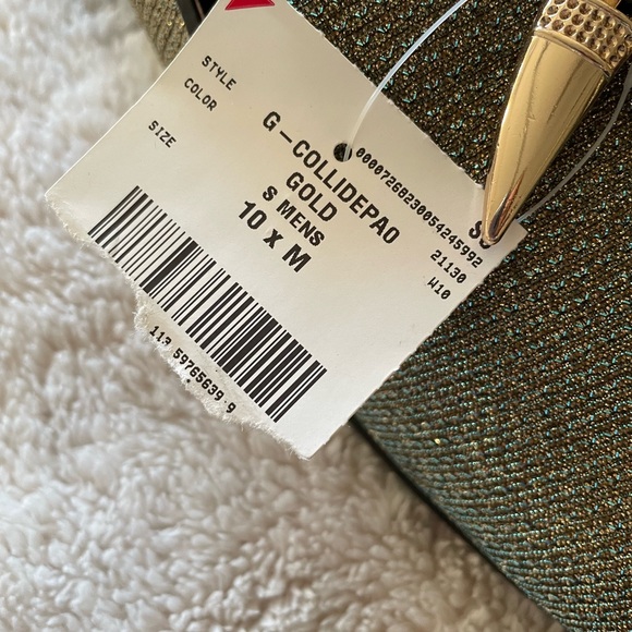 NWT GIORGIO BRUTINI COLLIDE GOLD SMOKER MEN’S FASHION SHOE - Picture 5 of 13